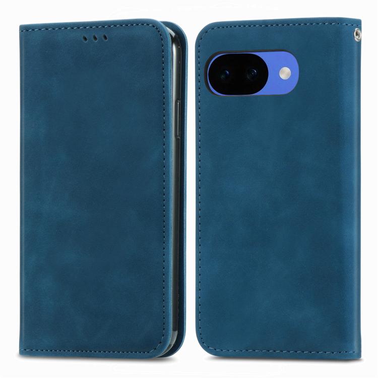 For Google Pixel 10a Retro Skin Feel Magnetic Flip Leather Phone Case
