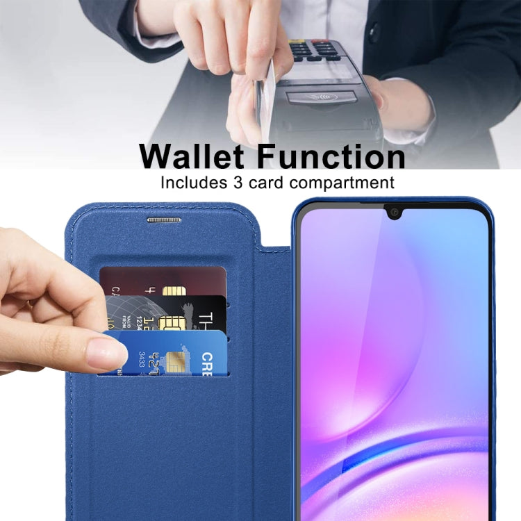 For Samsung Galaxy A05s Shield MagSafe RFID Anti-theft Leather Phone Case