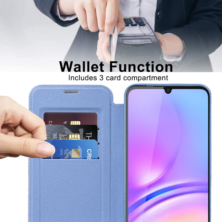 For Samsung Galaxy A05s Shield MagSafe RFID Anti-theft Leather Phone Case