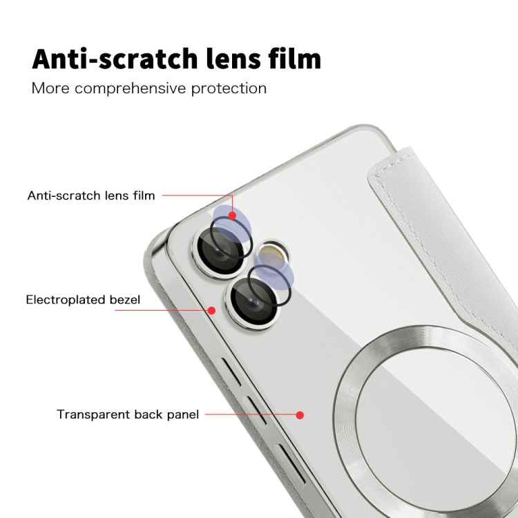 For Samsung Galaxy A05s Shield MagSafe RFID Anti-theft Leather Phone Case