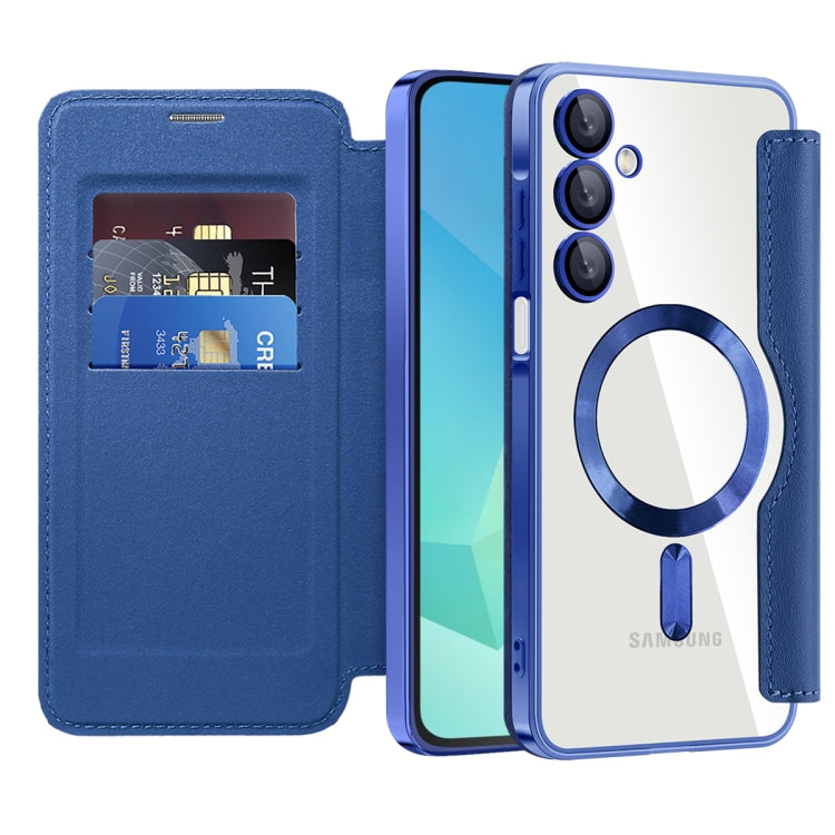 For Samsung Galaxy A16 5G Shield MagSafe RFID Anti-theft Leather Phone Case