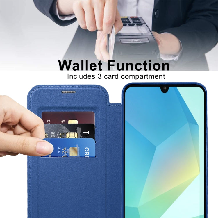 For Samsung Galaxy A16 5G Shield MagSafe RFID Anti-theft Leather Phone Case