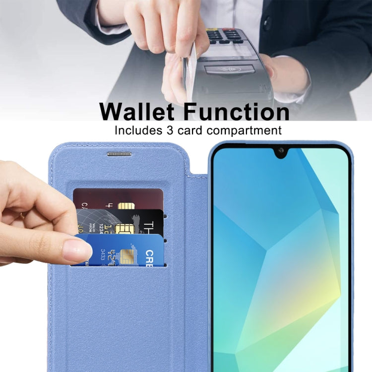 For Samsung Galaxy A16 5G Shield MagSafe RFID Anti-theft Leather Phone Case