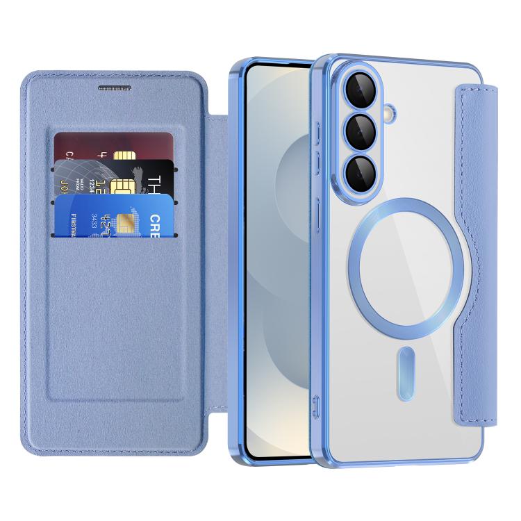 For Samsung Galaxy S26+ 5G Shield MagSafe RFID Anti-theft Leather Phone Case