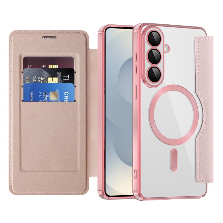 For Samsung Galaxy S26+ 5G Shield MagSafe RFID Anti-theft Leather Phone Case