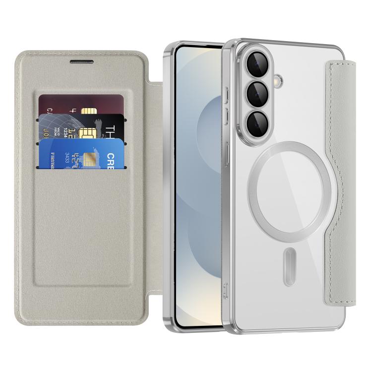 For Samsung Galaxy S26+ 5G Shield MagSafe RFID Anti-theft Leather Phone Case