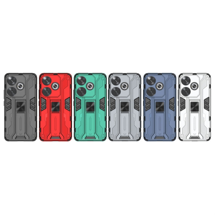For Xiaomi Poco F6 Supersonic Armor PC Hybrid TPU Phone Case