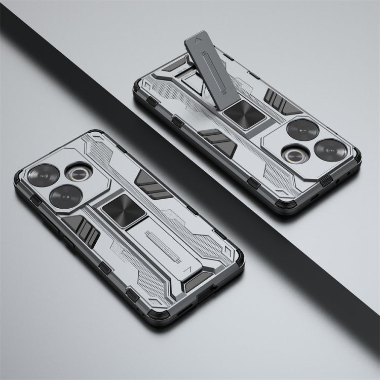 For Xiaomi Poco F6 Supersonic Armor PC Hybrid TPU Phone Case