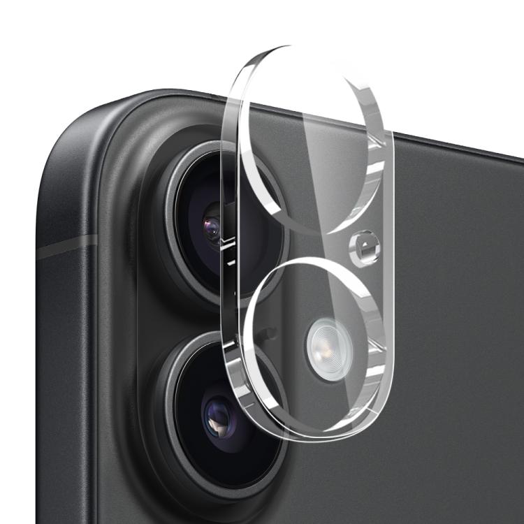 For iPhone 17 NORTHJO 3 in 1 TPU Phone Case with Screen Film and Lens Film - Clear