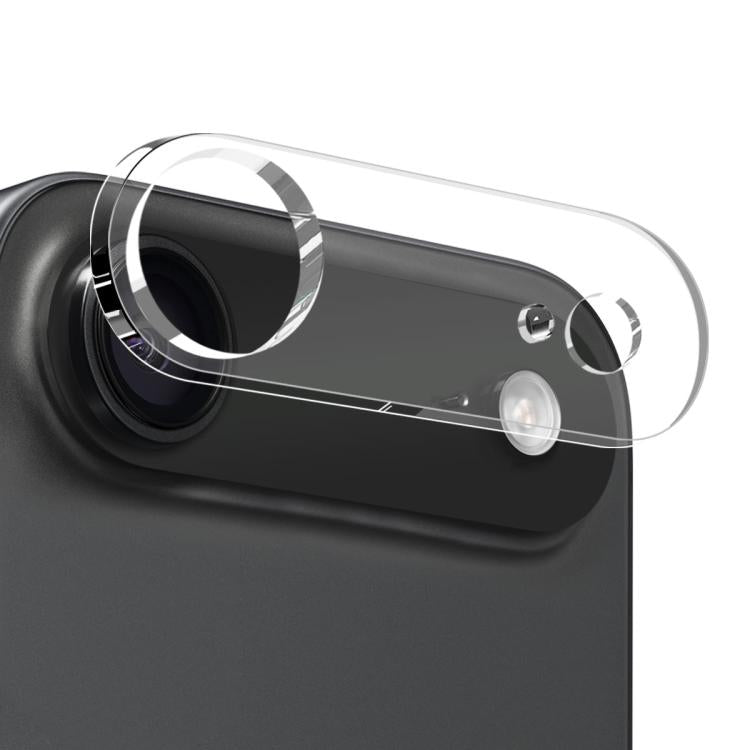 For iPhone Air NORTHJO 3 in 1 TPU Phone Case with Screen Film and Lens Film - Clear