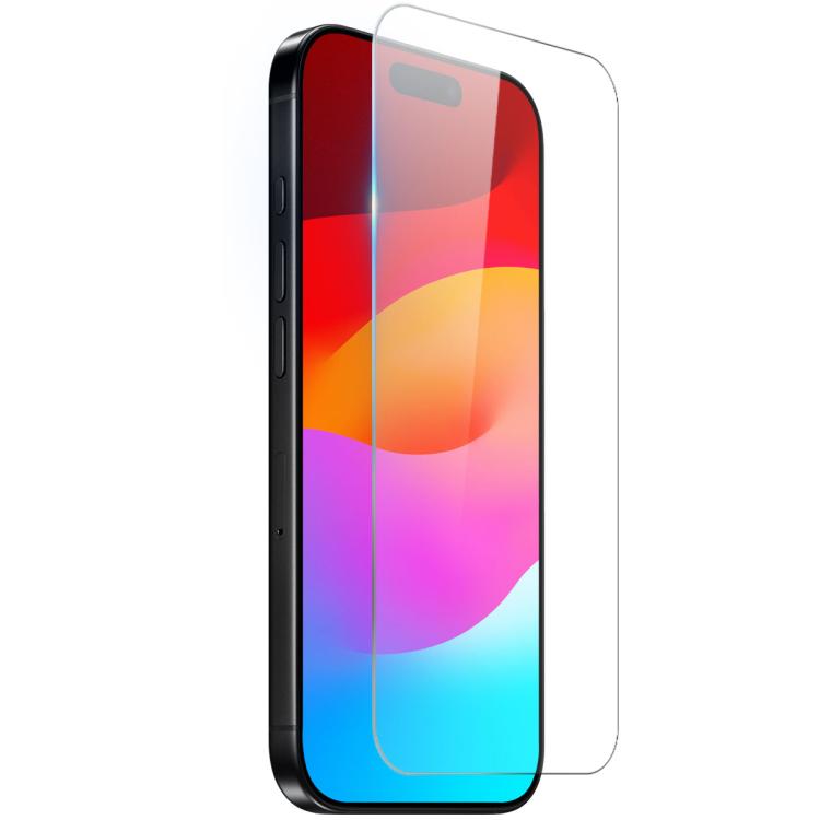 For iPhone 17 Pro Max NORTHJO 3 in 1 TPU Phone Case with Screen Film and Lens Film - Clear