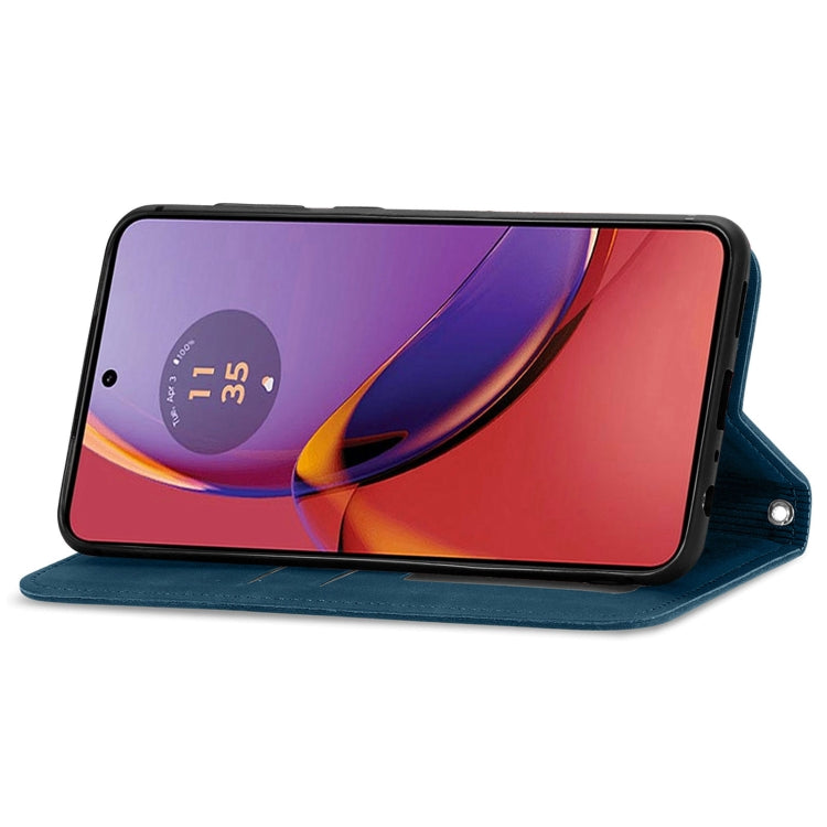 For Motorola Moto G84 Retro Skin Feel Magnetic Flip Leather Phone Case