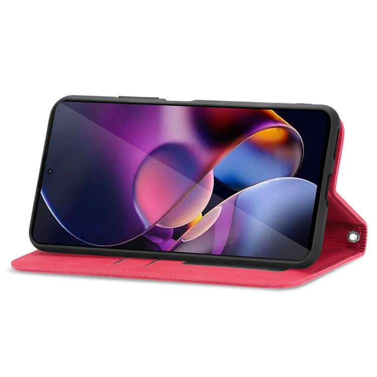 For Motorola Moto G Stylus 5G 2024 Retro Skin Feel Magnetic Flip Leather Phone Case