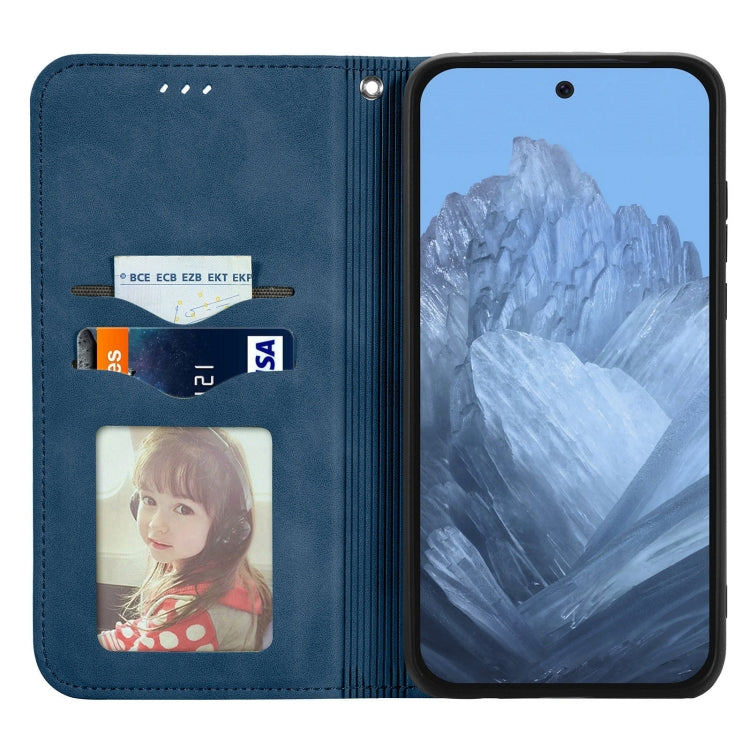 For Motorola Moto G55 Retro Skin Feel Magnetic Flip Leather Phone Case