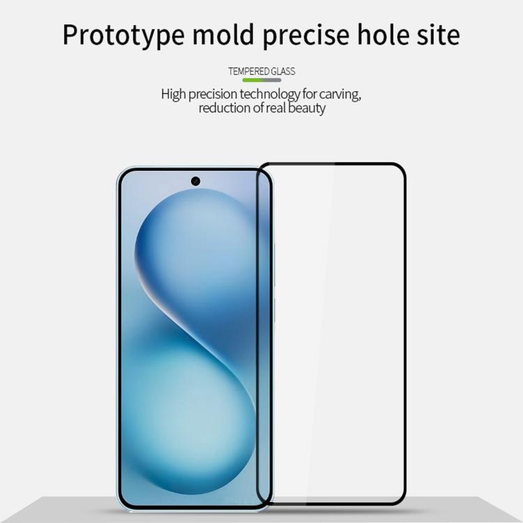 For vivo S30 MOFI 9H 2.5D Full Screen Tempered Glass Film - Black