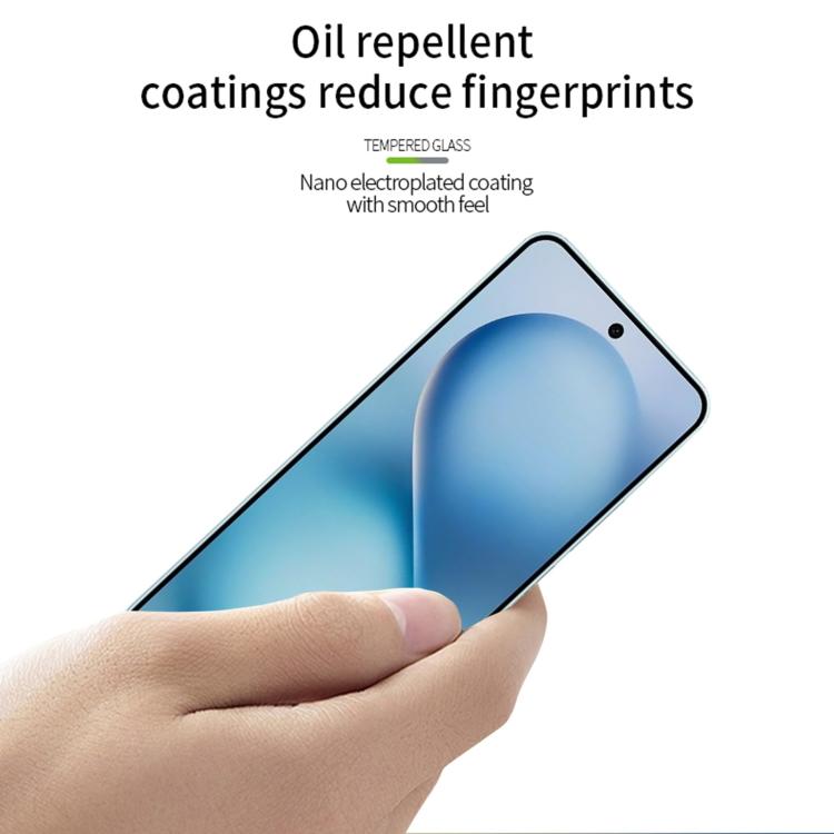 For vivo S30 MOFI 9H 2.5D Full Screen Tempered Glass Film - Black