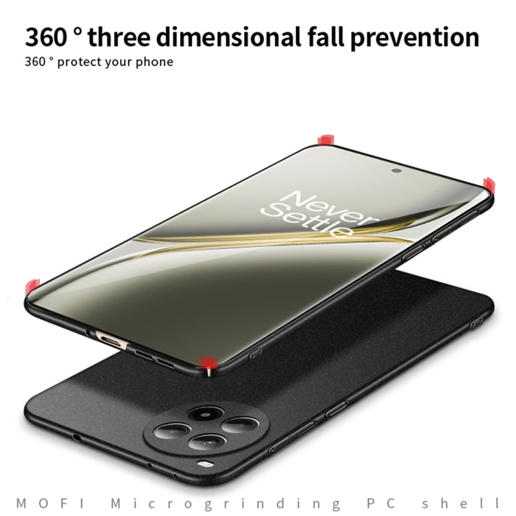 For OnePlus Ace 3 Pro MOFI Fandun Series Frosted PC Ultra-thin All-inclusive Phone Case