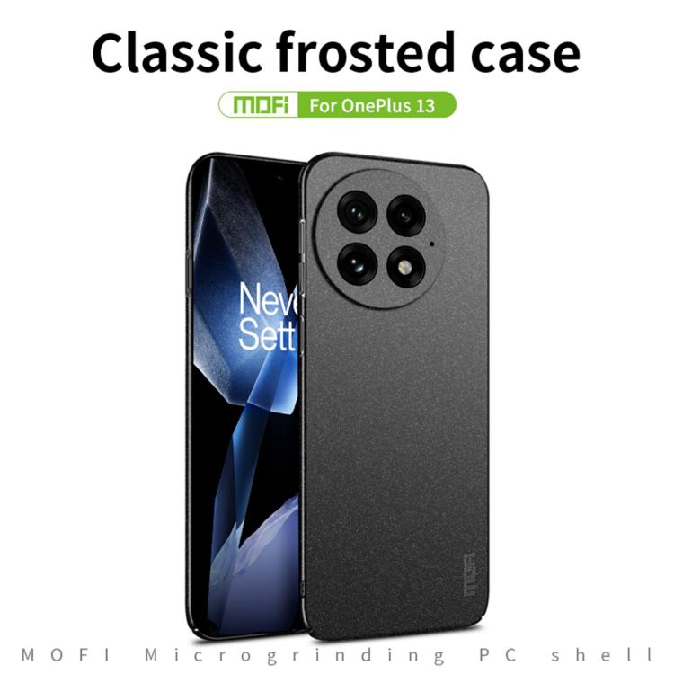 For OnePlus 13 MOFI Fandun Series Frosted PC Ultra-thin All-inclusive Phone Case