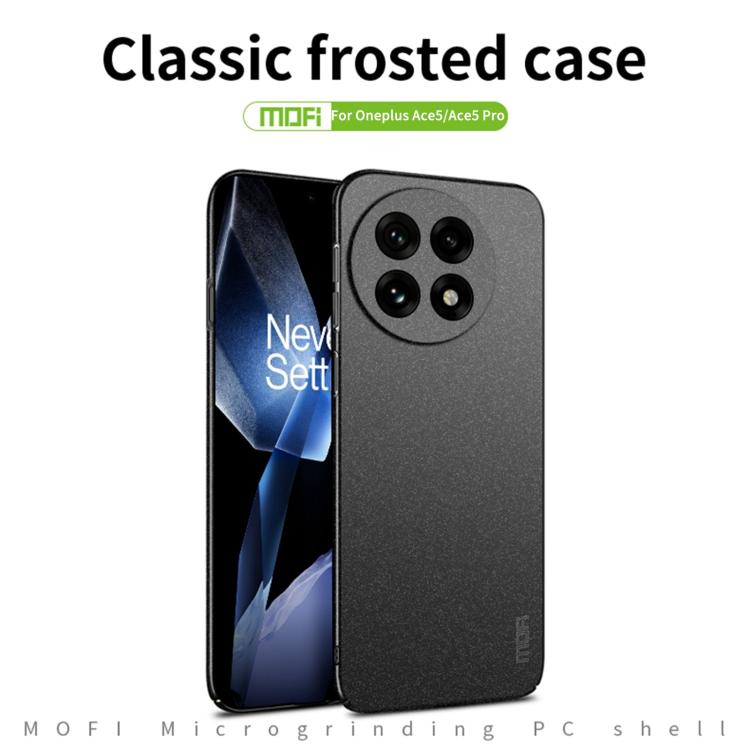 For OnePlus Ace 5 / 5 Pro MOFI Fandun Series Frosted PC Ultra-thin All-inclusive Phone Case