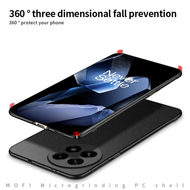 For OnePlus Ace 5 / 5 Pro MOFI Fandun Series Frosted PC Ultra-thin All-inclusive Phone Case