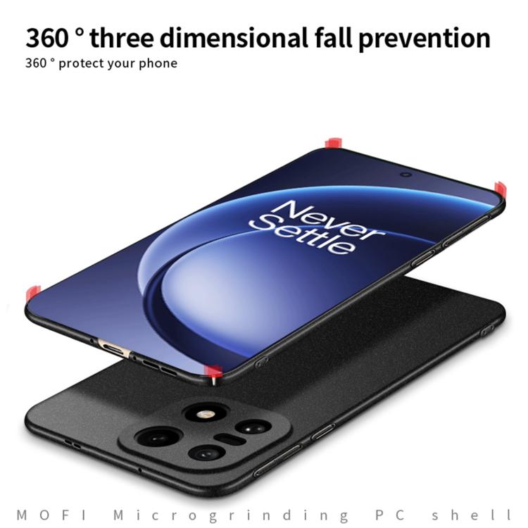 For OnePlus 15 MOFI Fandun Series Frosted PC Ultra-thin All-inclusive Phone Case