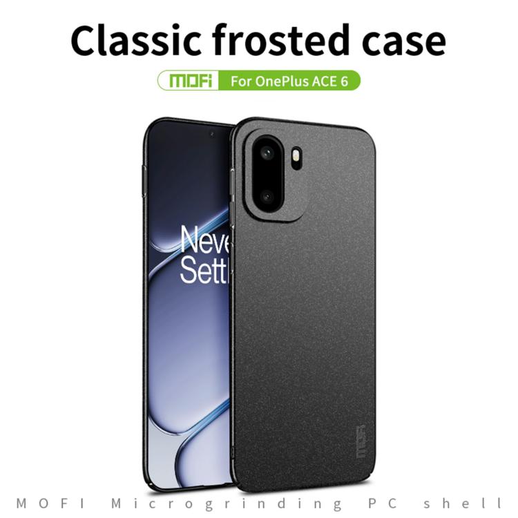 For OnePlus Ace 6 / Ace 6T / 15R MOFI Fandun Series Frosted PC Ultra-thin All-inclusive Phone Case