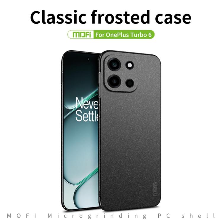For OnePlus Turbo 6 MOFI Fandun Series Frosted PC Ultra-thin All-inclusive Phone Case