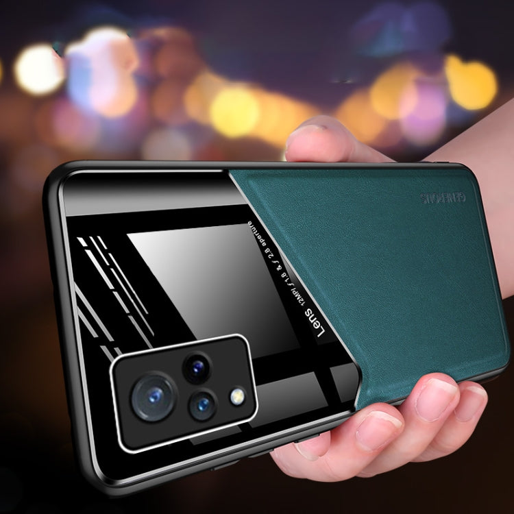 For vivo V21 5G All-inclusive Leather Organic Glass Phone Case