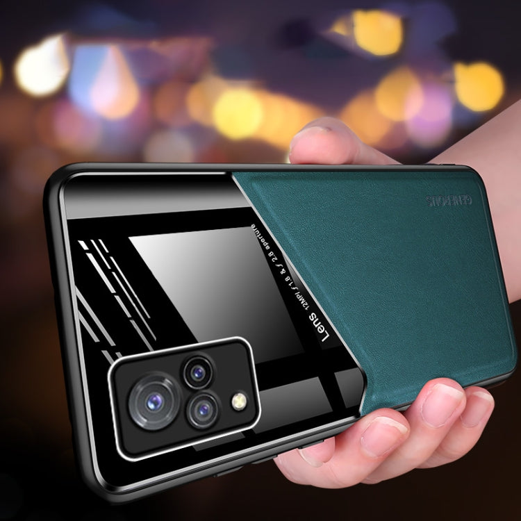 For vivo S9 All-inclusive Leather Organic Glass Phone Case
