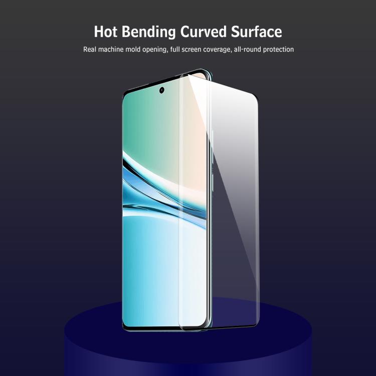 For Redmi Note 15 5G Global 164mm 2pcs ENKAY Hat-Prince Heat Bending Full Side Glue Tempered Glass Film