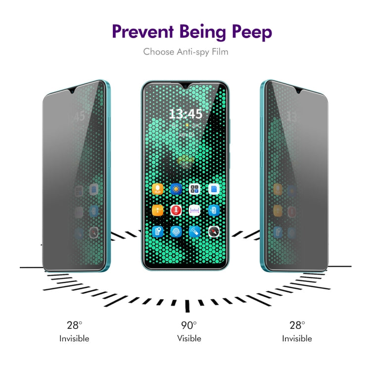 For Xiaomi Redmi A3 ENKAY Hat-Prince 28 Degree Anti-peeping Privacy Tempered Glass Film
