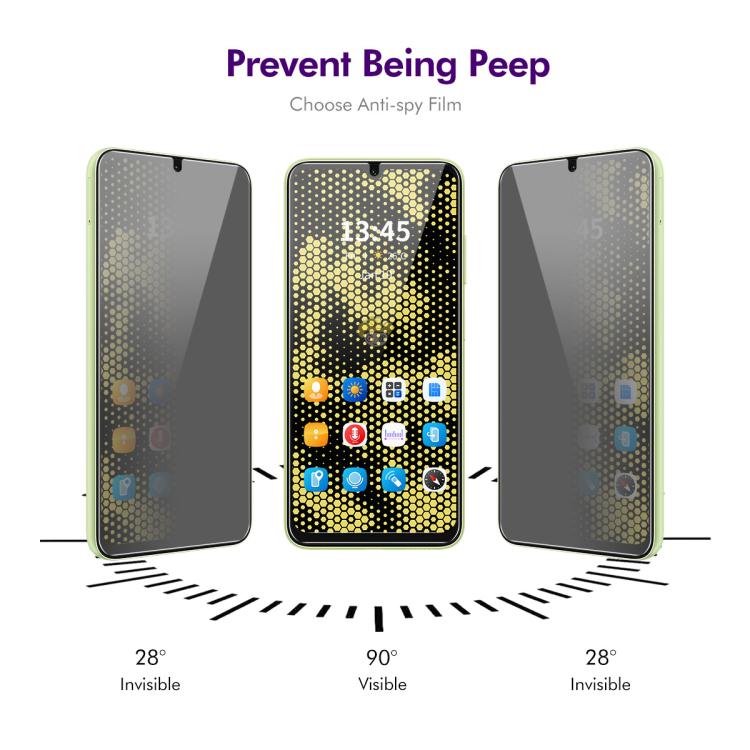 For Redmi 15C 5G / 4G Global 171mm ENKAY Hat-Prince 28 Degree Anti-peeping Privacy Tempered Glass Film
