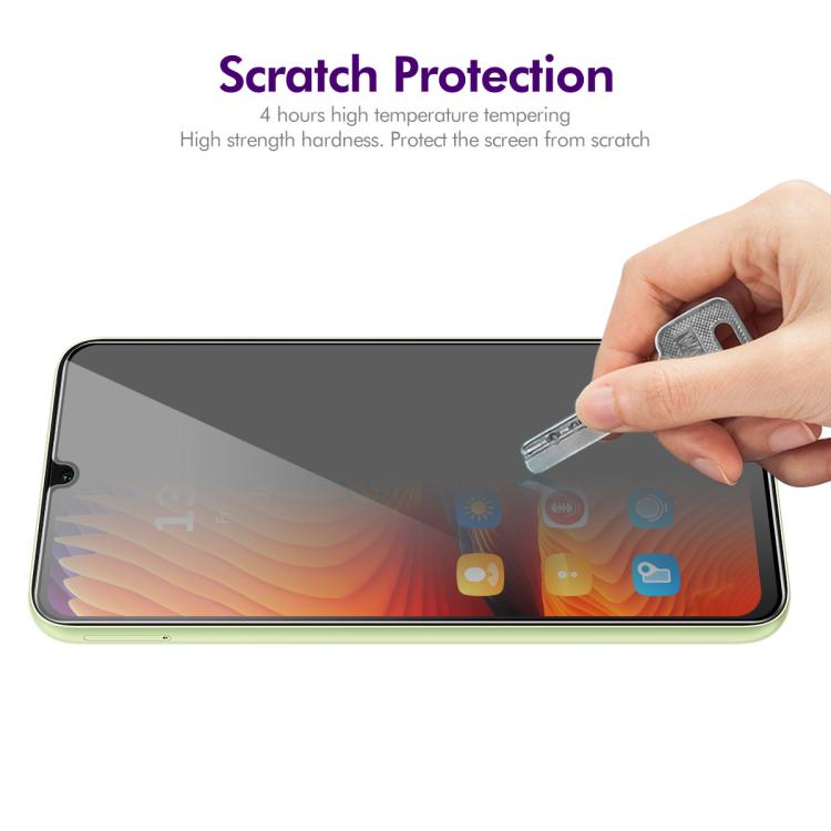 For Samsung Galaxy A07 4G 5pcs ENKAY Hat-Prince 28 Degree Anti-peeping Privacy Tempered Glass Film