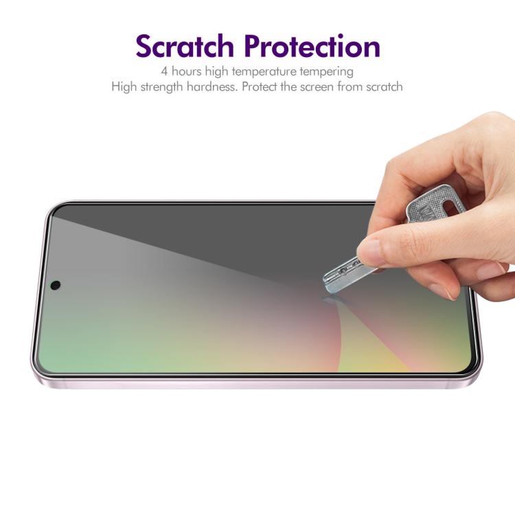 For Samsung Galaxy A37 / A57 5pcs ENKAY Hat-Prince 28 Degree Anti-peeping Privacy Tempered Glass Film
