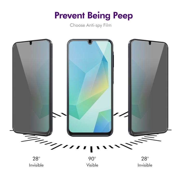 For Samsung Galaxy A17 5G ENKAY Hat-Prince 28 Degree Anti-peeping Privacy Tempered Glass Film