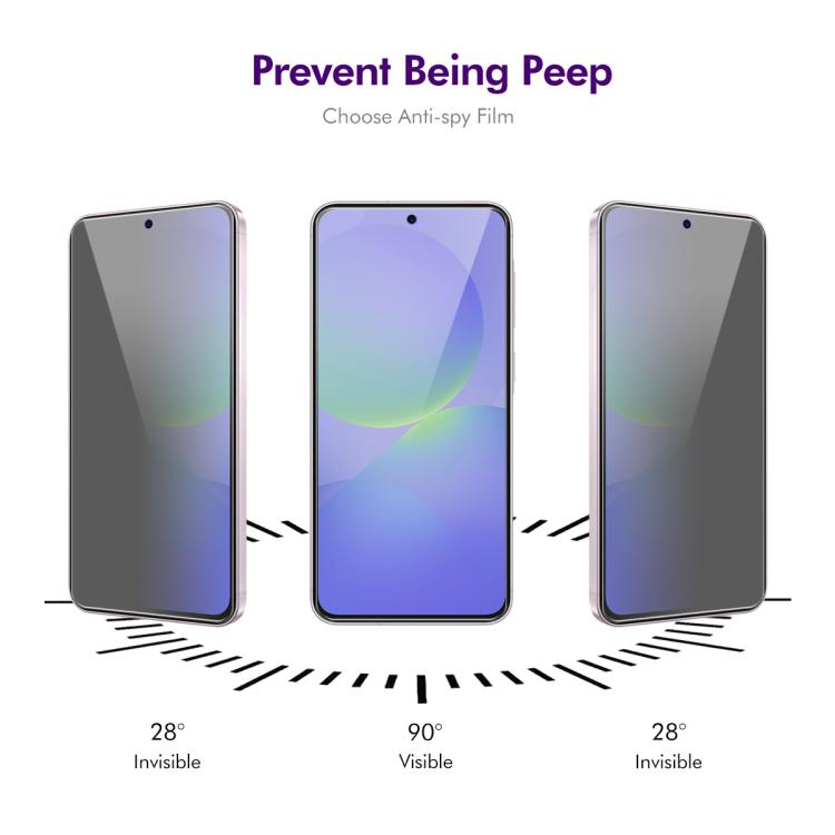 For Samsung Galaxy A27 5G ENKAY Hat-Prince 28 Degree Anti-peeping Privacy Tempered Glass Film