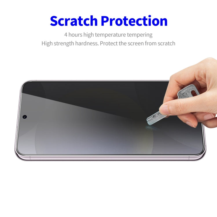 For Samsung Galaxy S24 FE 5G 2pcs ENKAY Hat-Prince 28 Degree Anti-peeping Privacy Tempered Glass Film