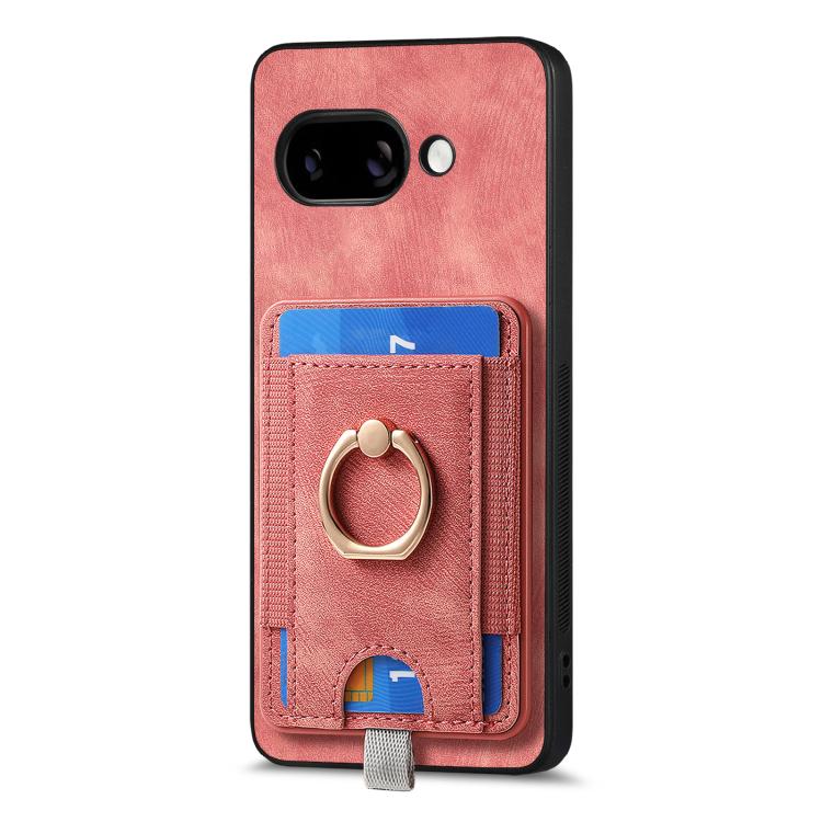 For Google Pixel 9a Retro Splitable Magnetic Card Bag Leather Phone Case