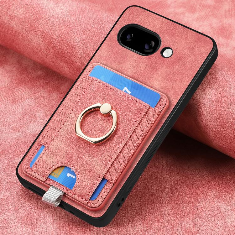 For Google Pixel 9a Retro Splitable Magnetic Card Bag Leather Phone Case