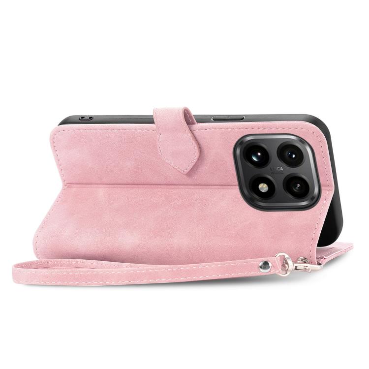 For Xiaomi 15T Embossed Flower Zipper Leather Phone Case