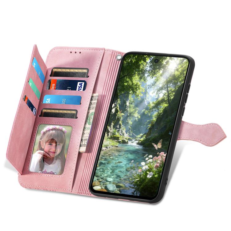 For Redmi Turbo 5 5G Embossed Flower Zipper Leather Phone Case