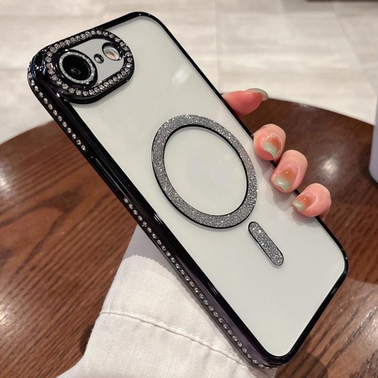 For iPhone 17e / 16e Diamond Plated MagSafe TPU Phone Case