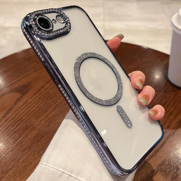 For iPhone 17e / 16e Diamond Plated MagSafe TPU Phone Case