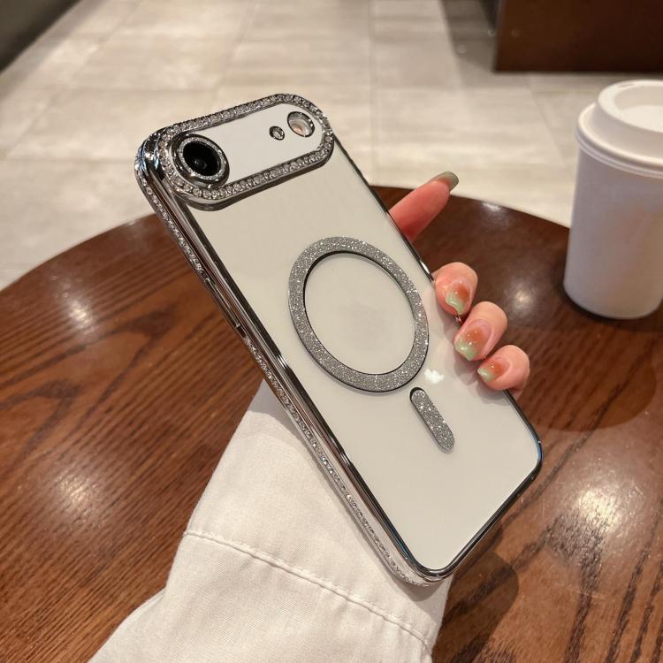 For iPhone Air Diamond Plated MagSafe TPU Phone Case