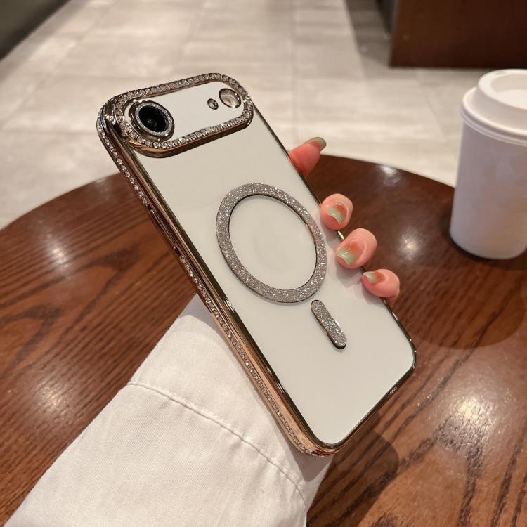 For iPhone Air Diamond Plated MagSafe TPU Phone Case