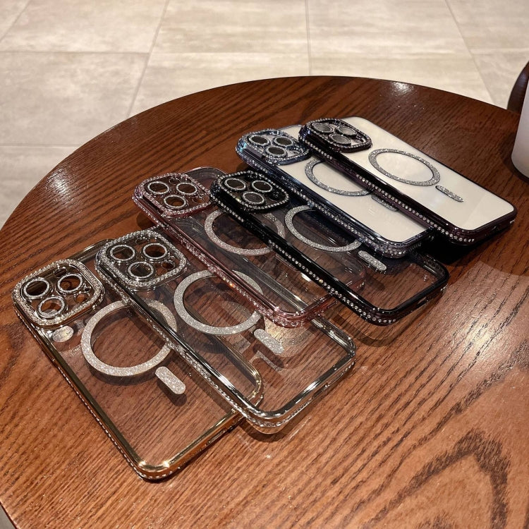 For iPhone Air Diamond Plated MagSafe TPU Phone Case