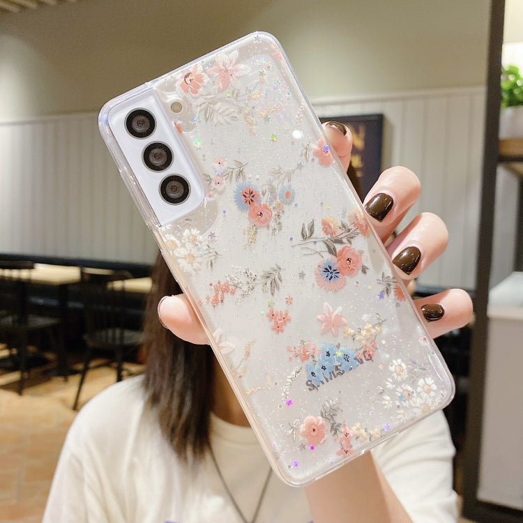 For Samsung Galaxy S24 FE 5G Fresh Small Floral Epoxy TPU Phone Case