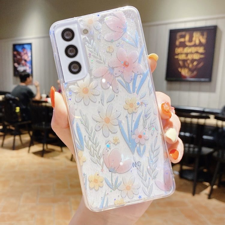 For Samsung Galaxy S24 FE 5G Fresh Small Floral Epoxy TPU Phone Case