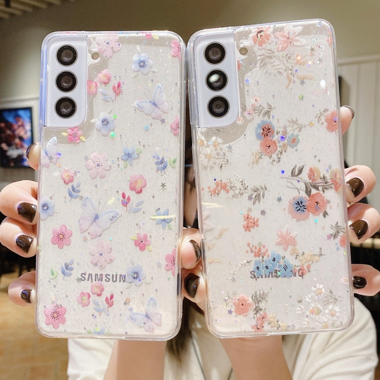 For Samsung Galaxy S24 FE 5G Fresh Small Floral Epoxy TPU Phone Case