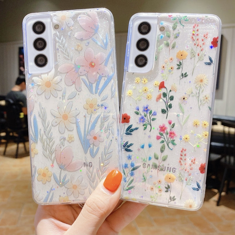 For Samsung Galaxy S24 FE 5G Fresh Small Floral Epoxy TPU Phone Case
